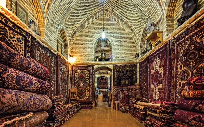 فرش در بازار وکیل شیراز