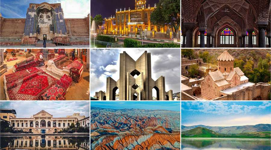 جاهای دیدنی تبریز