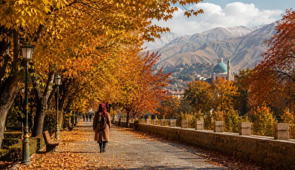 بهترین شهر ایران برای مسافرت در پاییز