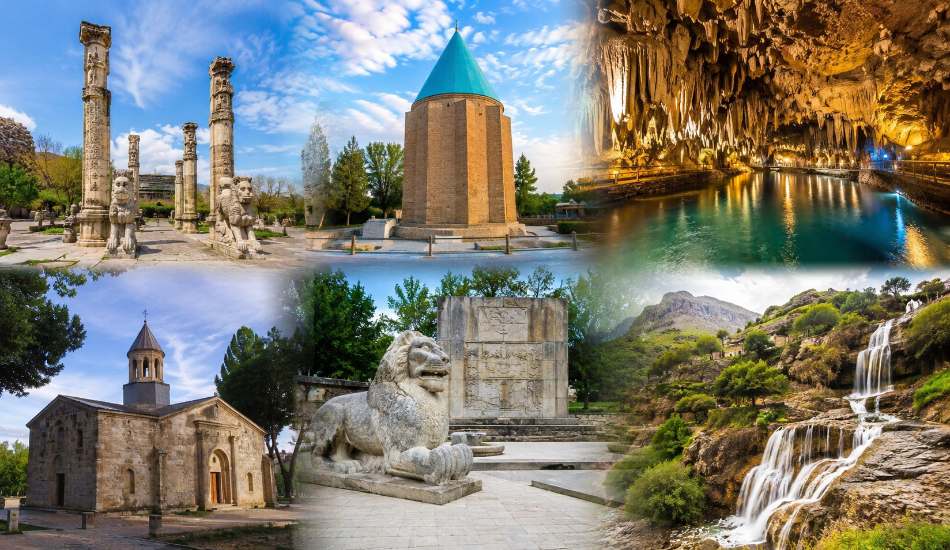 جاهای دیدنی همدان ( 15 مکان دیدنی معروف  + آدرس)